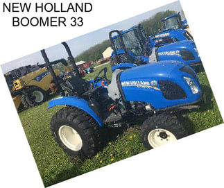 NEW HOLLAND BOOMER 33