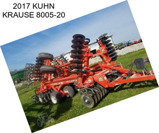 2017 KUHN KRAUSE 8005-20