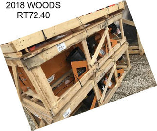 2018 WOODS RT72.40