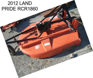 2012 LAND PRIDE RCR1860