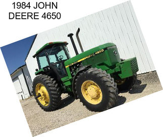 1984 JOHN DEERE 4650