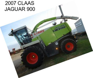 2007 CLAAS JAGUAR 900