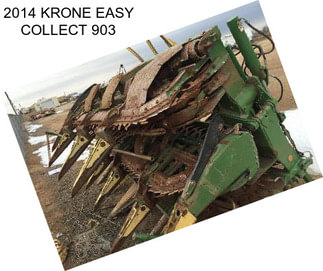 2014 KRONE EASY COLLECT 903