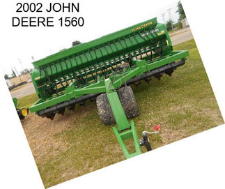 2002 JOHN DEERE 1560