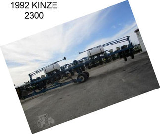 1992 KINZE 2300