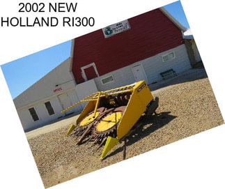 2002 NEW HOLLAND RI300