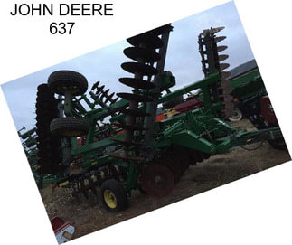 JOHN DEERE 637