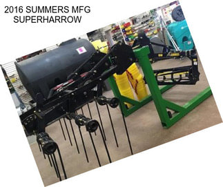 2016 SUMMERS MFG SUPERHARROW