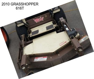 2010 GRASSHOPPER 616T