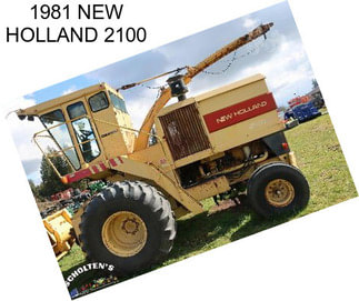 1981 NEW HOLLAND 2100