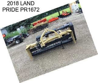 2018 LAND PRIDE PR1672
