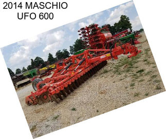 2014 MASCHIO UFO 600