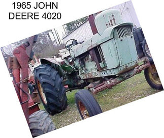 1965 JOHN DEERE 4020