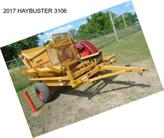 2017 HAYBUSTER 3106