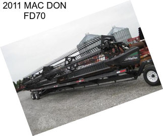 2011 MAC DON FD70