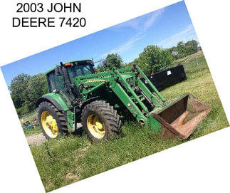 2003 JOHN DEERE 7420