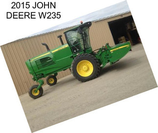 2015 JOHN DEERE W235