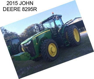 2015 JOHN DEERE 8295R