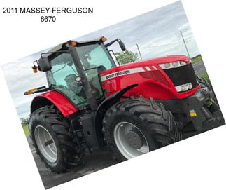 2011 MASSEY-FERGUSON 8670