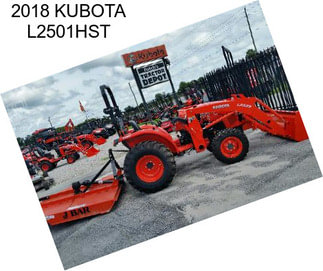 2018 KUBOTA L2501HST