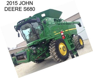 2015 JOHN DEERE S680