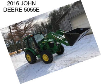 2016 JOHN DEERE 5055E