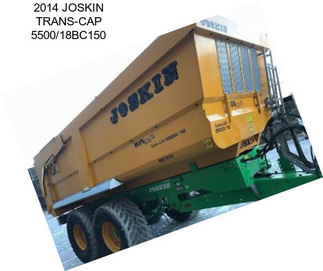 2014 JOSKIN TRANS-CAP 5500/18BC150