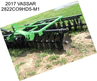2017 VASSAR 2822CO9HD5-M1