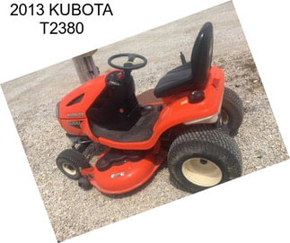 2013 KUBOTA T2380