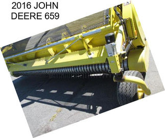 2016 JOHN DEERE 659