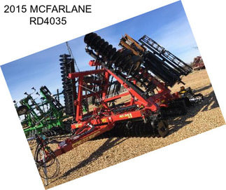 2015 MCFARLANE RD4035