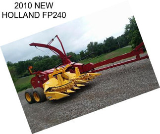 2010 NEW HOLLAND FP240