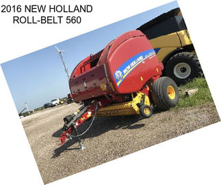 2016 NEW HOLLAND ROLL-BELT 560