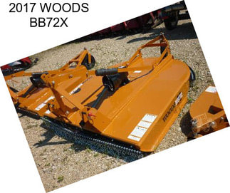 2017 WOODS BB72X