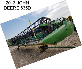 2013 JOHN DEERE 635D