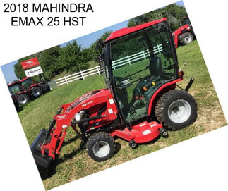 2018 MAHINDRA EMAX 25 HST