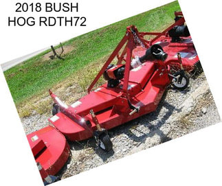 2018 BUSH HOG RDTH72