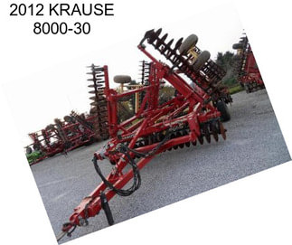 2012 KRAUSE 8000-30