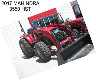 2017 MAHINDRA 3550 HST