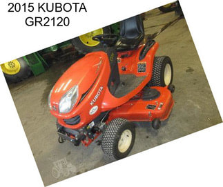 2015 KUBOTA GR2120