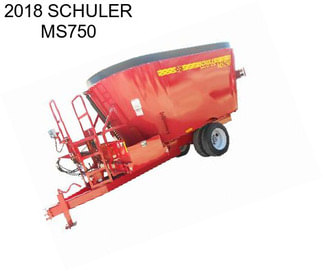 2018 SCHULER MS750