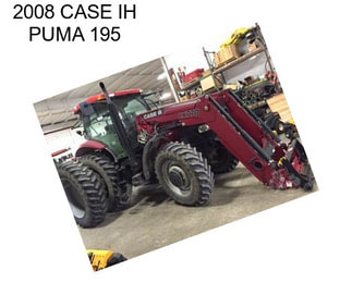 2008 CASE IH PUMA 195