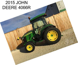 2015 JOHN DEERE 4066R