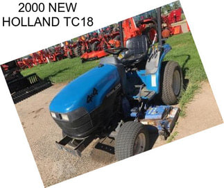 2000 NEW HOLLAND TC18