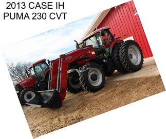 2013 CASE IH PUMA 230 CVT