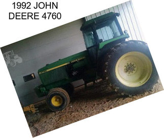 1992 JOHN DEERE 4760