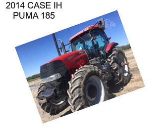 2014 CASE IH PUMA 185