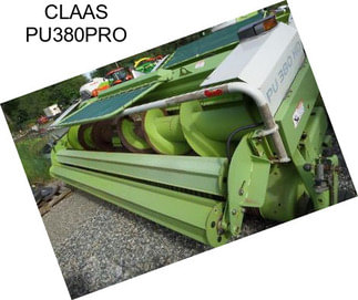 CLAAS PU380PRO