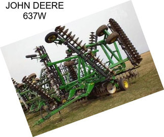 JOHN DEERE 637W