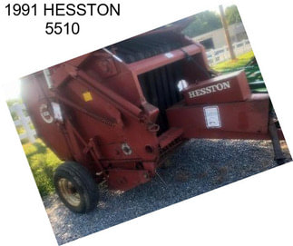 1991 HESSTON 5510